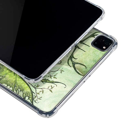 Amy Brown Guardian Fairy and Stag iPad Pro 12.9in (2020) Clear Case